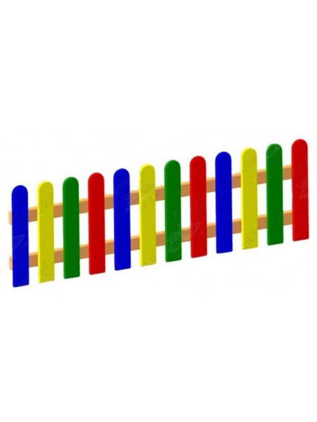 Паркан для ігрового майданчика кольоровий